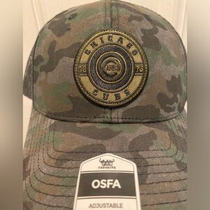 Chicago Cubs salute service adjustable hat..